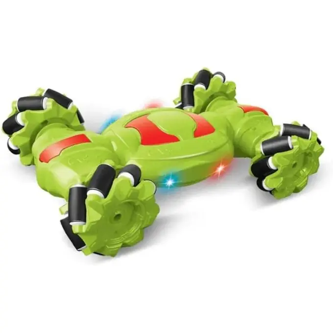 Racing car - equipped with a smart bracelet for gesture control