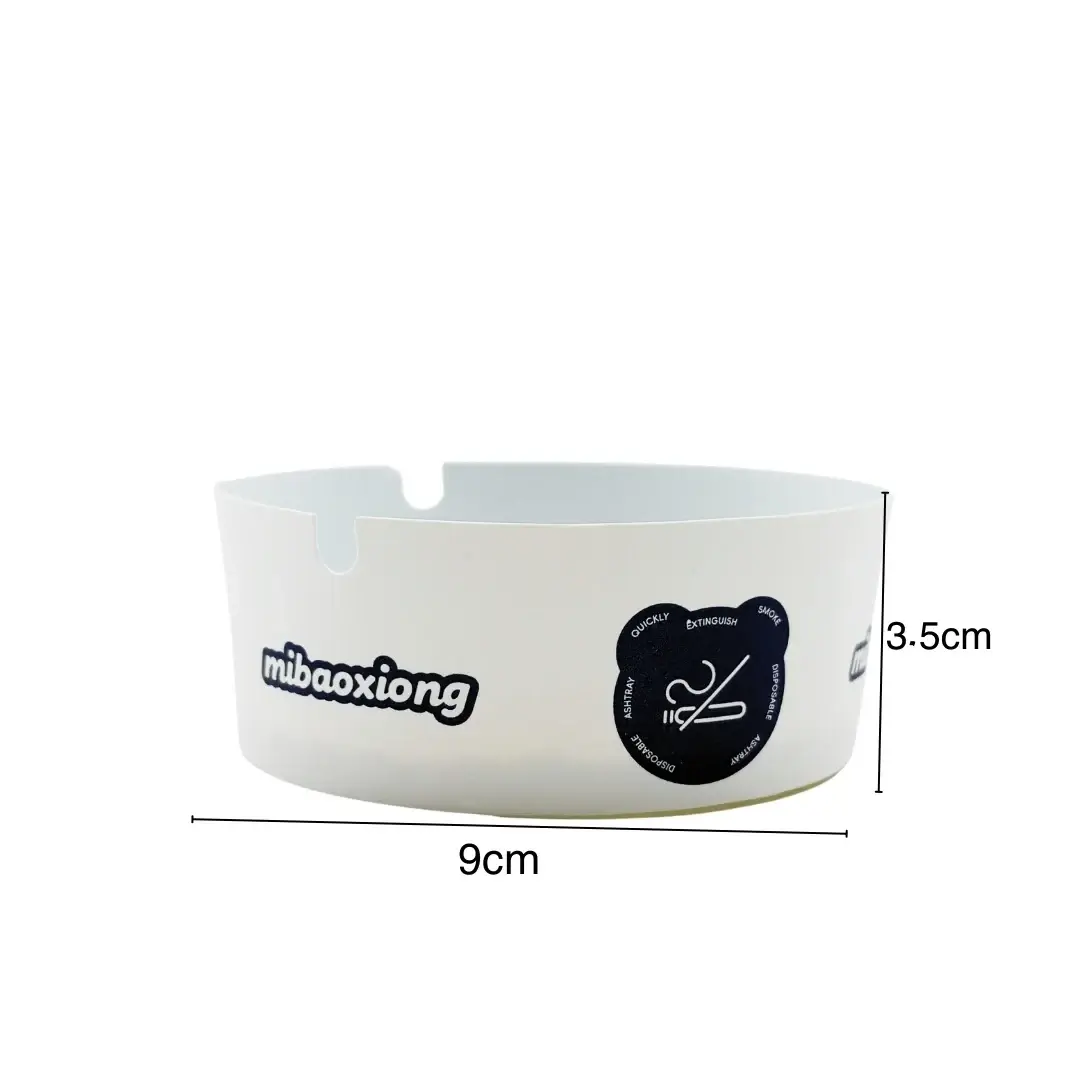 Disposable gel ashtrays (25 pieces) - Image 3