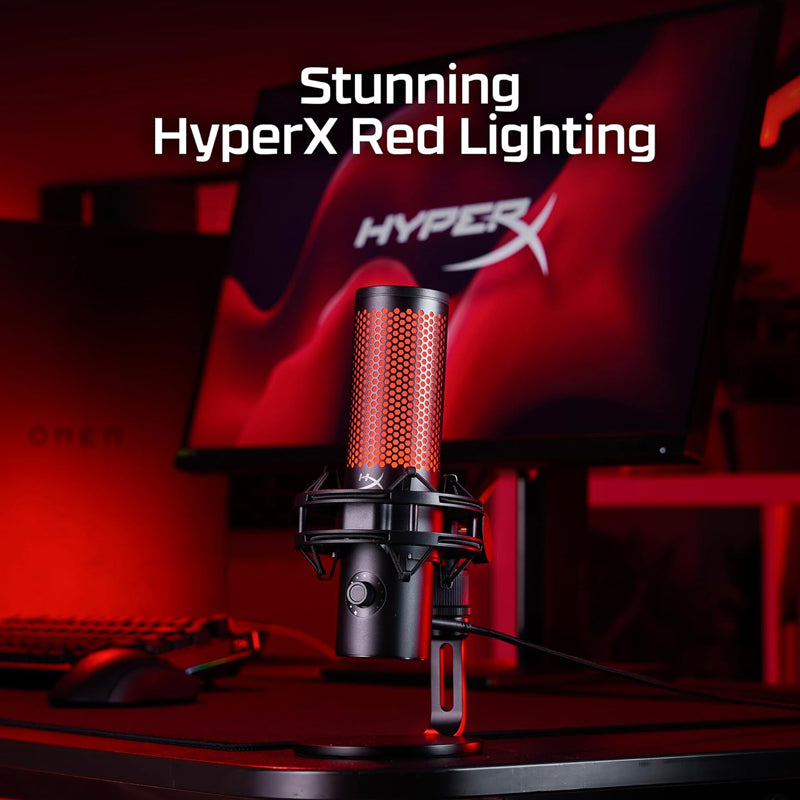 HyperX QuadCast 2 USB-C Gaming and Streaming Microphone - Black - Image 16