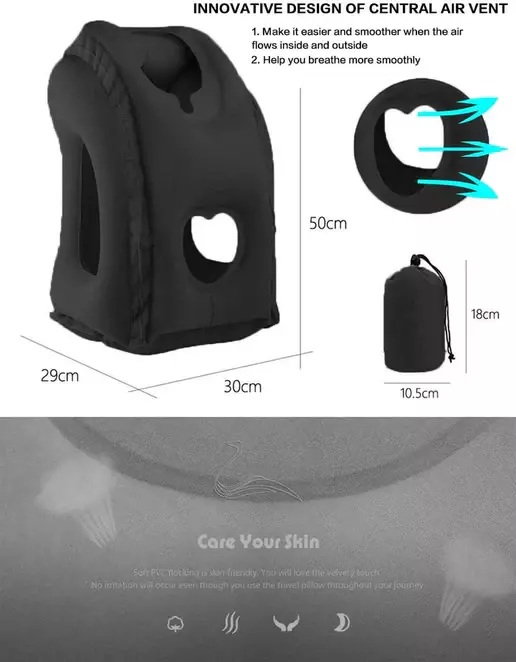 Travel neck support pillow - Image 7