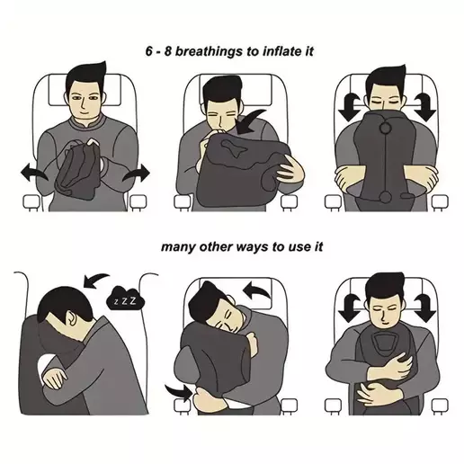 Travel neck support pillow - Image 10