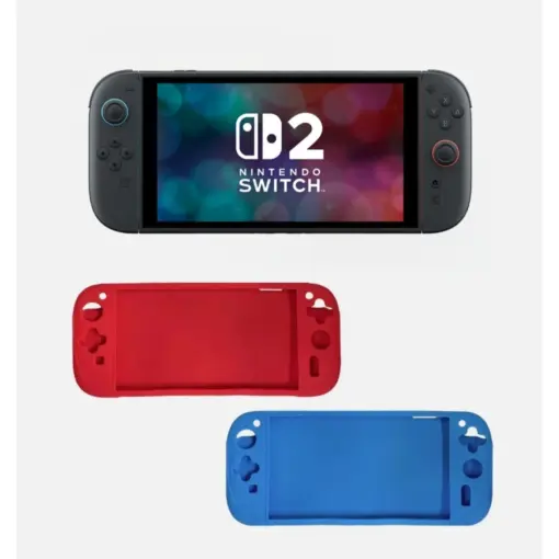 غطاء واقٍ من السيليكون الناعم لجهاز Switch 2