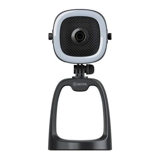 Boya All-in-One USB Microphone with LED Ring Light, Microphone & 1080p Camera