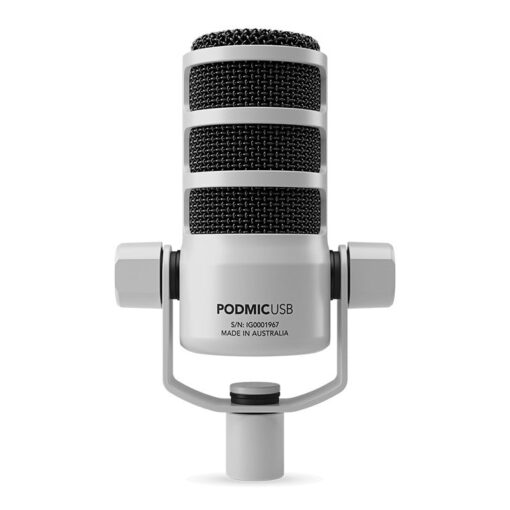 Rode PodMic USB and XLR Dynamic Broadcast Microphone - White