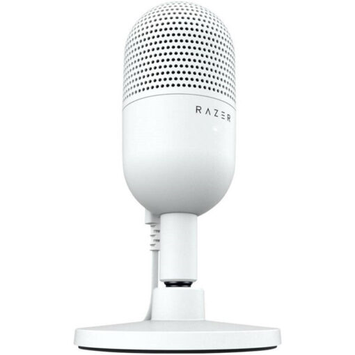 Alternative view of Razer Seiren V3 Mini Ultra-Compact USB Gaming & Streaming Microphone with Tap-to-Mute - White