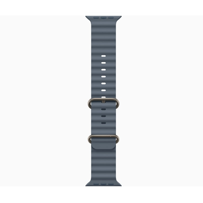 Apple Watch Ultra 3, 49mm, Natural Titanium Case, Anchor Blue Ocean Band, (GPS+Cellular) - Image 3
