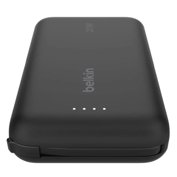 Belkin Boostcharge Pb 10K Pd 20W W/ Usb-C Integrated Cable Balck - Image 3