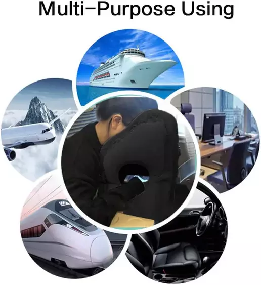 Travel neck support pillow - Image 12