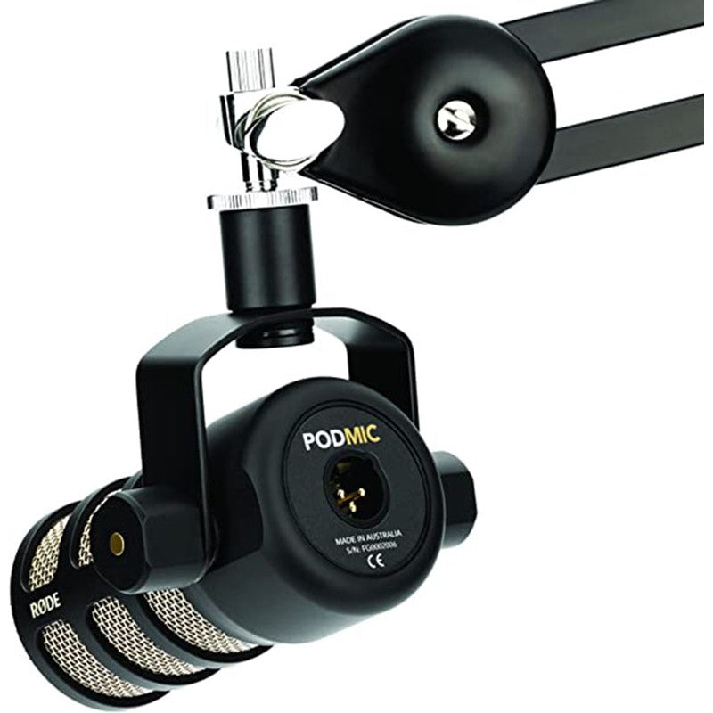 RODE PodMic Dynamic Podcasting Microphone - Black - الصورة 4