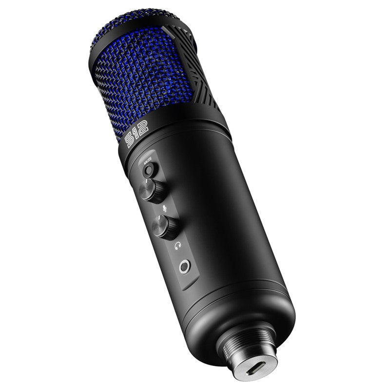 512 Audio Tempest Professional Large Diaphragm Studio Condensor USB Professional Gaming and Streaming Microphone - Black - Image 3