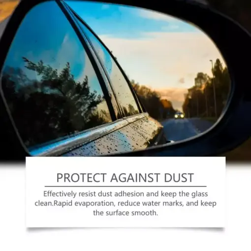 Alternative view of Car Windshield Oil Cleaner, Cleaning Brush Prevents Rain and Fog