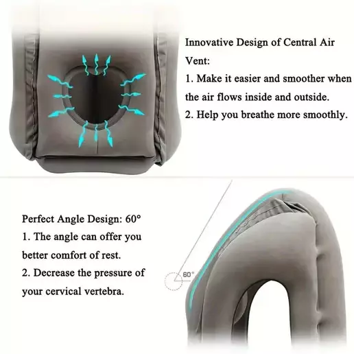 Travel neck support pillow - Image 8