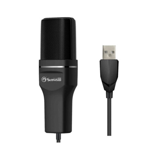 MARVO MIC-03 USB Wired Desktop Microphone – Black — MARVO MIC-03 USB — image 2