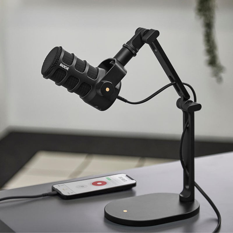 Rode PodMic USB and XLR Dynamic Broadcast Microphone - Black - Image 4