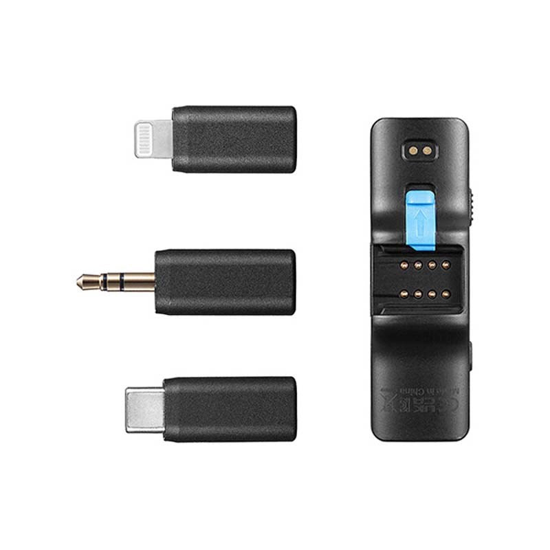 BOYA Microphone W-case with Lightning-Type C- 3.5mm connector - Image 3