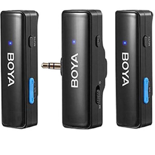 BOYA LINK-A2 Wireless Microphone for iPhone, Android, Camera