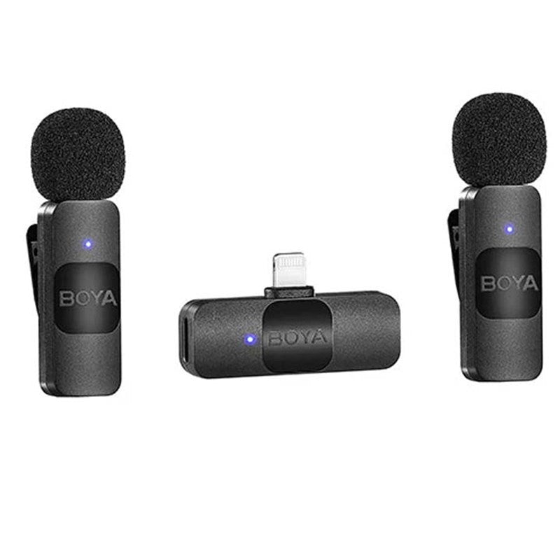 Boya BY-V2 2.4GHz Wireless Mic with Lightning Connector for iOS Devices - Image 2