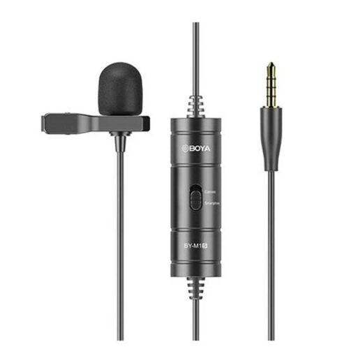 Boya BY-M1S Universal Lavalier Microphone — Boya BY-M1S lavalier