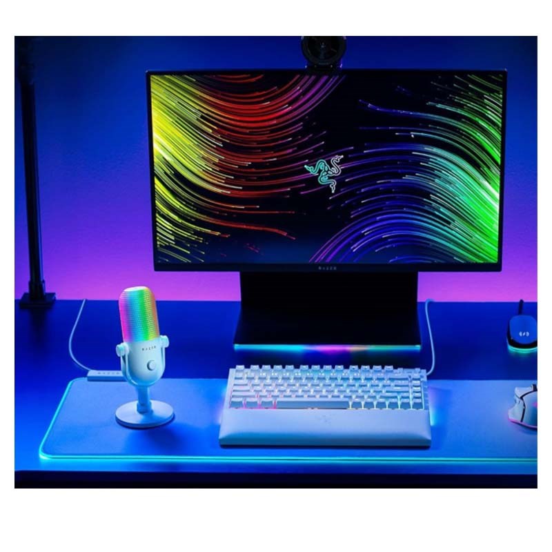 Razer Seiren V3 Chroma RGB USB Gaming & Streaming Microphone with Tap-to-Mute - Image 9