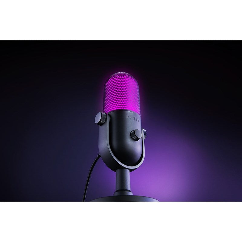 Razer Seiren V3 Chroma RGB USB Gaming & Streaming Microphone with Tap-to-Mute - Black - الصورة 4