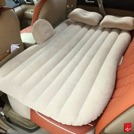 Inflatable air mattress for car, comfortable bed for the back seat of the car - 135 cm long