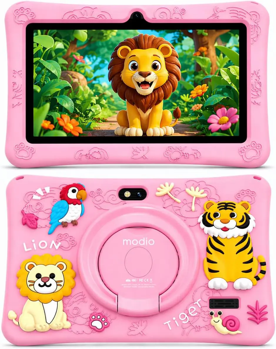 Modio M78 Kids Tablet in Pink - Image 2