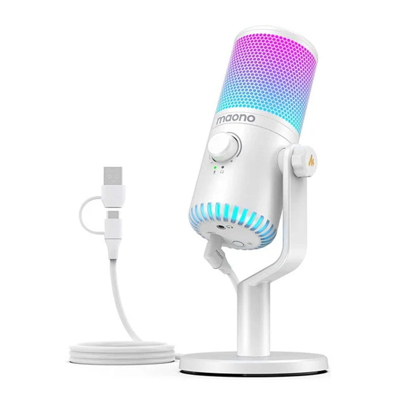 Maonocaster DM30 RGB Gaming Microphone for PC, USB Programmable - Image 3