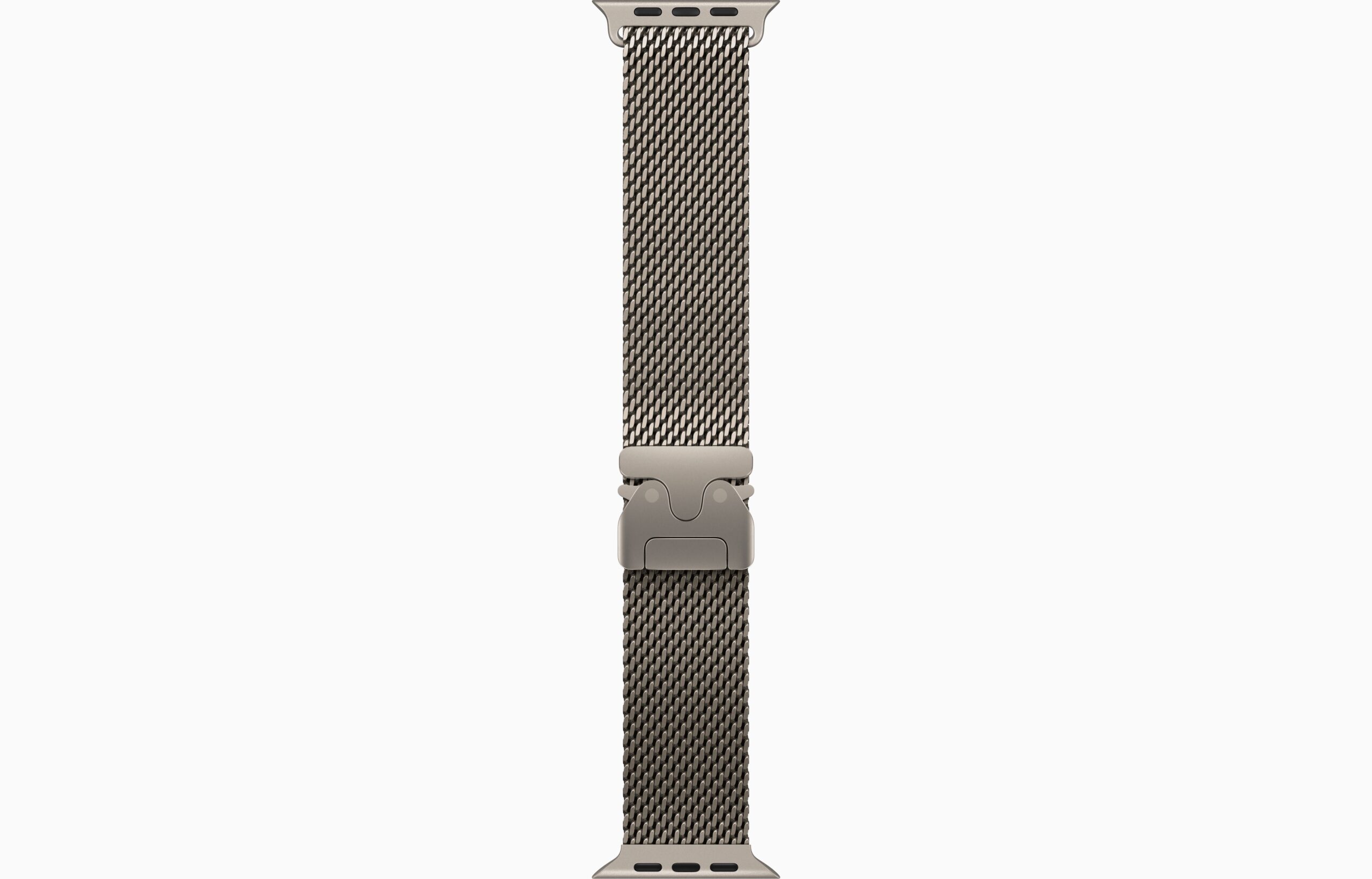 Apple Watch Ultra 3, 49mm, Natural Titanium Case, Natural Titanium Milanese Loop, (GPS+Cellular) - Image 3