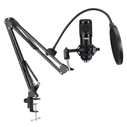 Twisted Minds W104 Professional Gaming & Streaming USB Condenser Microphone – Black
